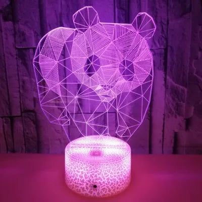 Panda LED 3D Light
