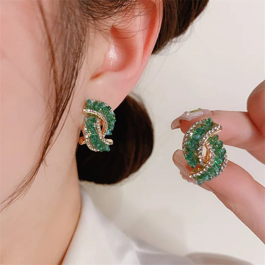 BreezyOffers™ Crystal Earrings