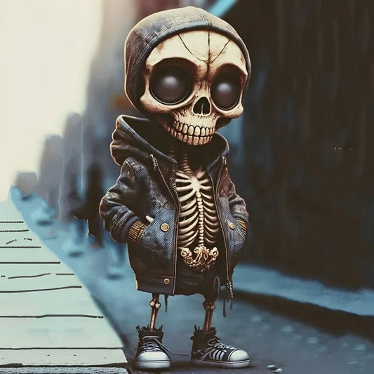 BreezyOffers™ Cool Skeleton Figurines